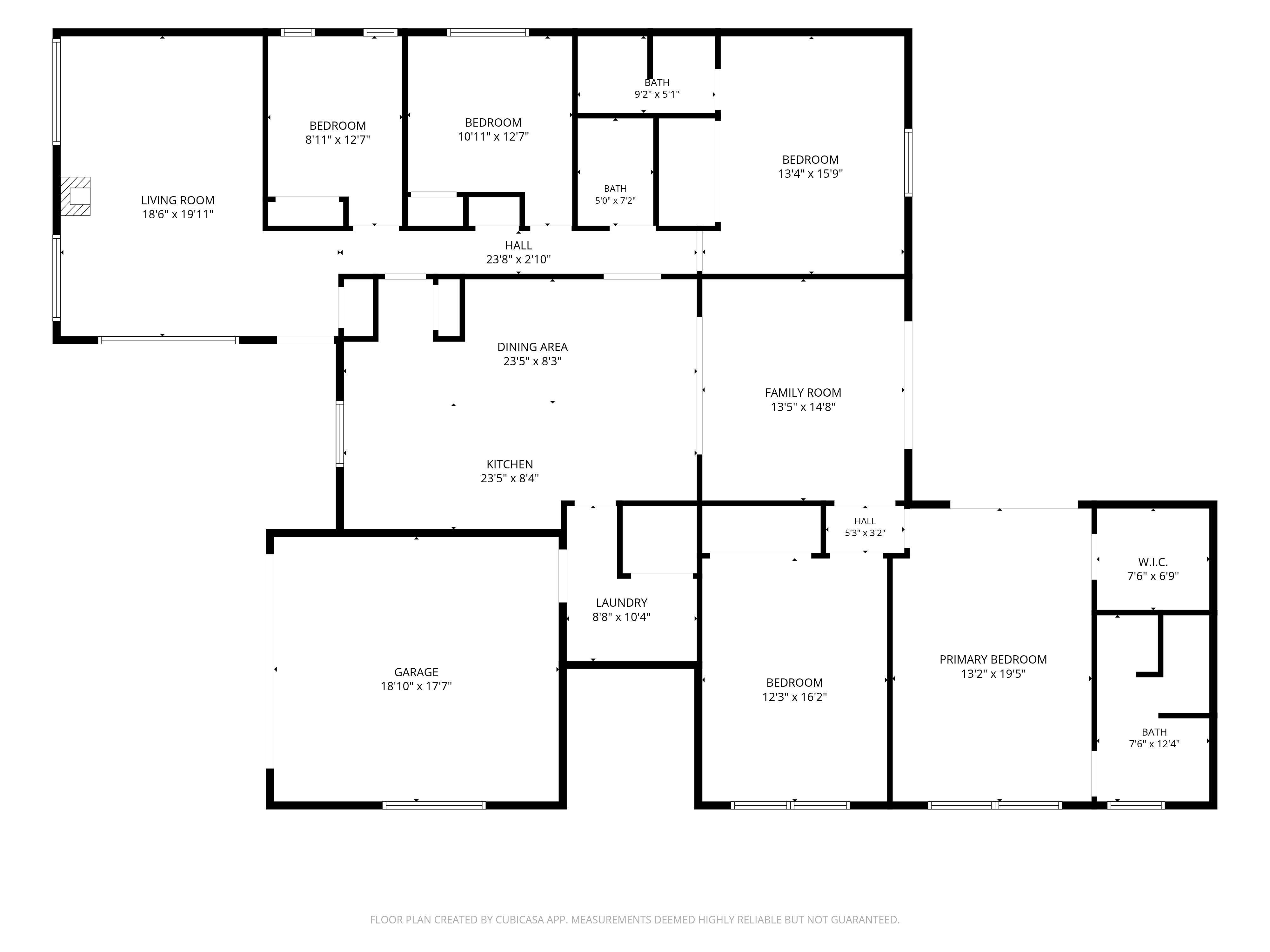 Floor Plan — 407 E Ivy Street
